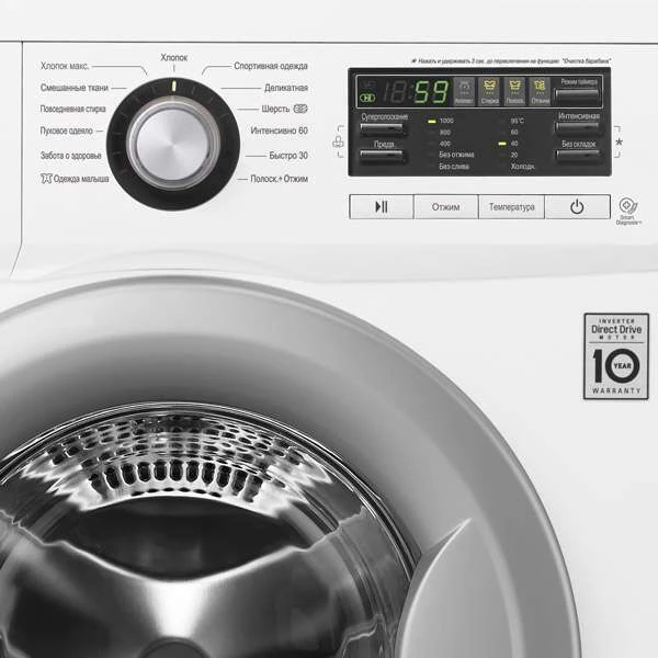 Стиральная машина LG FH0B8ND7 - фото 2