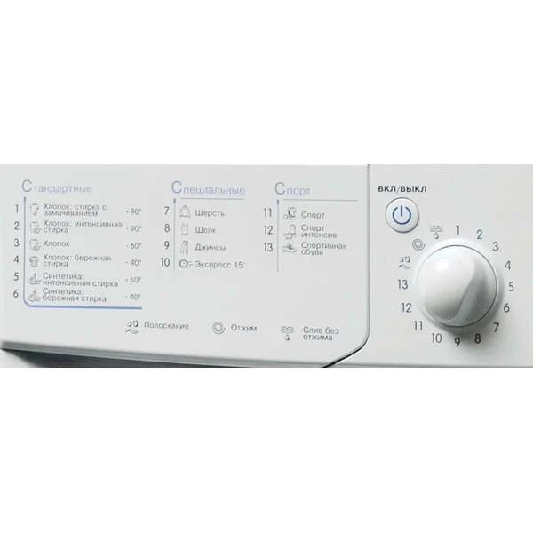 Cтиральная машина Indesit IWUB 4105 (CIS) - фото 8