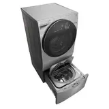 Cтиральная машина с сушкой LG TwinWash FH6G1BCH6N + TW206W - фото 7