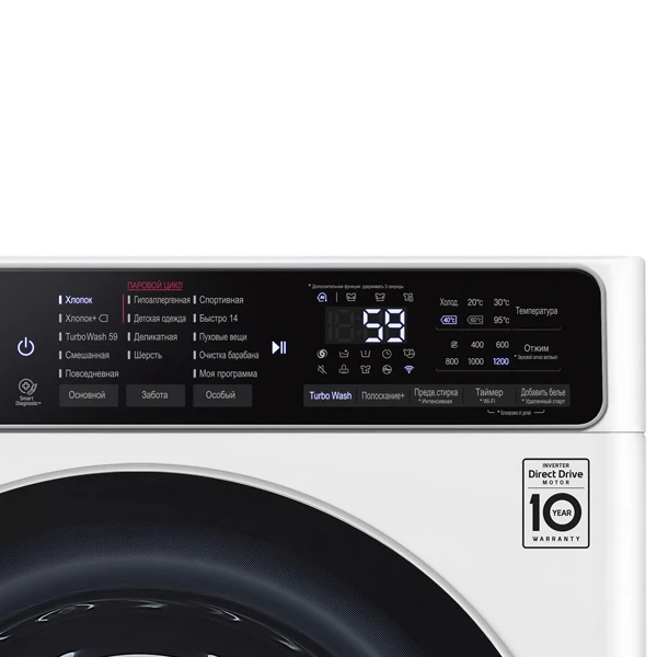 Стиральная машина LG F2T9HS9W - фото 9