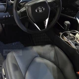 Коврики Kristall-auto Toyota Camry 70 2017-2019 черный - фото 3