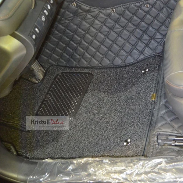 Коврики Kristall-auto Toyota Camry 70 2017-2019 черный - фото 6