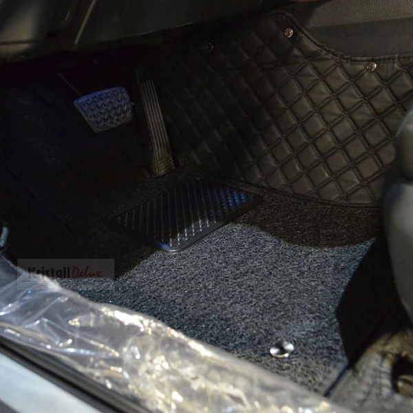 Коврики Kristall-auto Toyota Camry 70 2017-2019 черный - фото 4