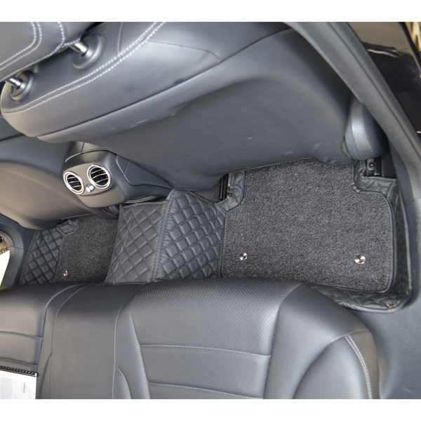 Коврики Kristall-auto Toyota Highlander 2007-2014 5-7 мест (без 3 ряда сидений) черный