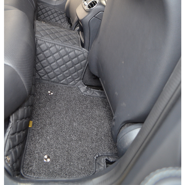 Коврики Kristall-auto Toyota Highlander 2007-2014 5-7 мест (без 3 ряда сидений) черный