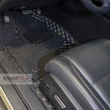 Коврики Kristall-auto Toyota Highlander 2007-2014 черный / бежевый