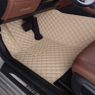 Коврики Kristall-auto Toyota Highlander 2007-2014 5-7 мест (без 3 ряда сидений) Бежевый - фото 2