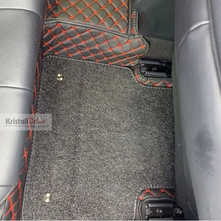 Коврики Kristall-auto Toyota Rav-4  2013-2018 Черный/красный - фото 3