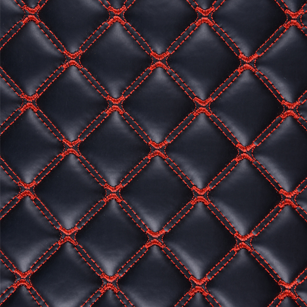 Коврики Kristall-auto Lexus RX350 2015-2019 черный / красный