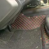 Коврики Kristall-auto Hyundai Sonata 2014-2019 черный / красный - фото 3