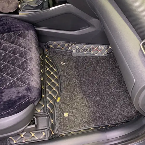 Коврики Kristall-auto Hyundai Tucson 2015-2019 черный/бежевый - фото 4