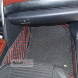 Коврики Kristall-auto Toyota Camry 50 2011-2017 черный / красный - фото 3