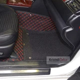 Коврики Kristall-auto Toyota Camry 50 2011-2017 черный / красный - фото 6