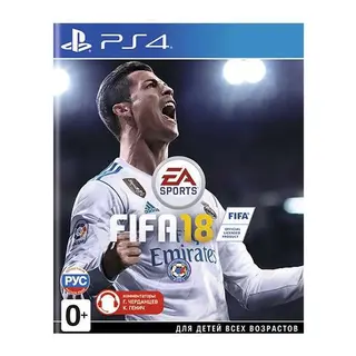 Джойстик PlayStation Dualshock 4, игра FIFA 18