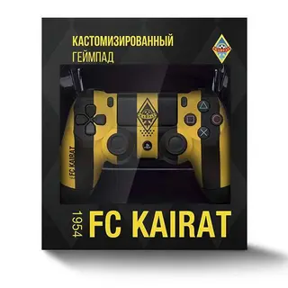 Кастомизированный геймпад Sony PS4 Dualshock-4 Беспроводной геймпад «ФК Кайрат»