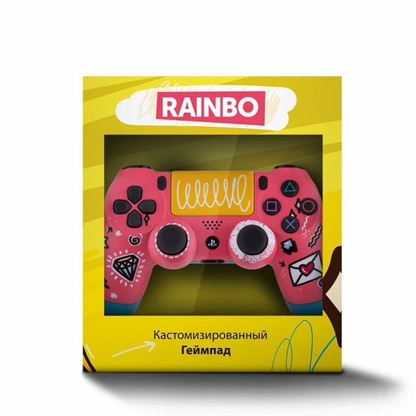 Rainbo сымсыз геймпад "SWEET" Custom PS4 Dualshock - фото 2