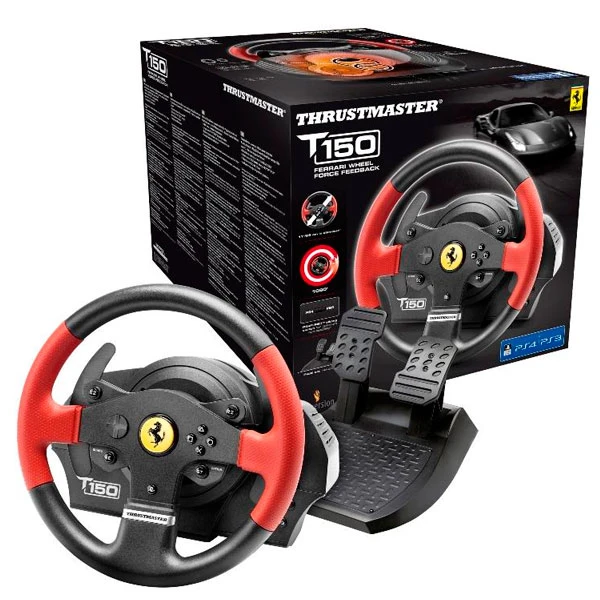 Игровой руль Thrustmaster T150 Ferrari Wheel Force Feedback - фото 3