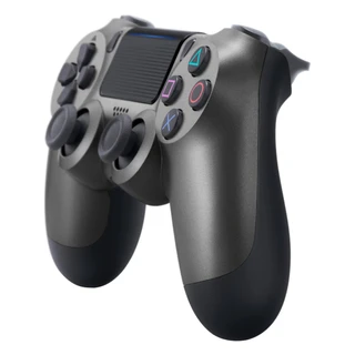 Игровой комплект PlayStation джойстик PS4 Dualshock Cont Steel Black v2 + игра Fifa21