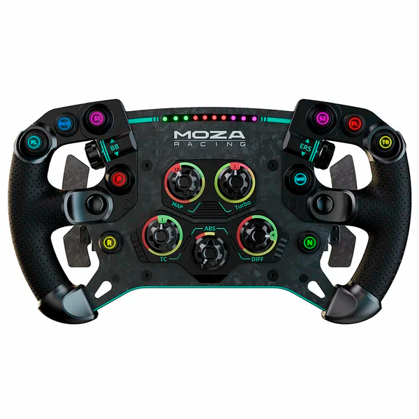 Съемное рулевое колесо MOZA GS V2P Steering Wheel (Leather) RS056
