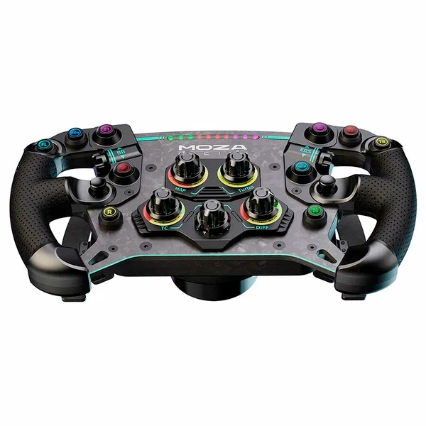 Съемное рулевое колесо MOZA GS V2P Steering Wheel (Leather) RS056 - фото 2