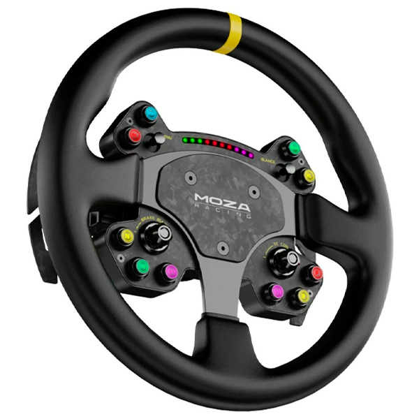 Съемное рулевое колесо MOZA RS V2 Steering Wheel Leather RS25