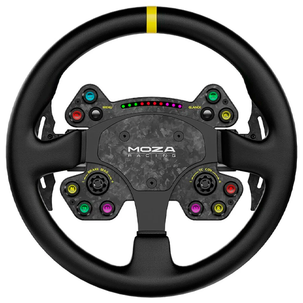 Съемное рулевое колесо MOZA RS V2 Steering Wheel Leather RS25