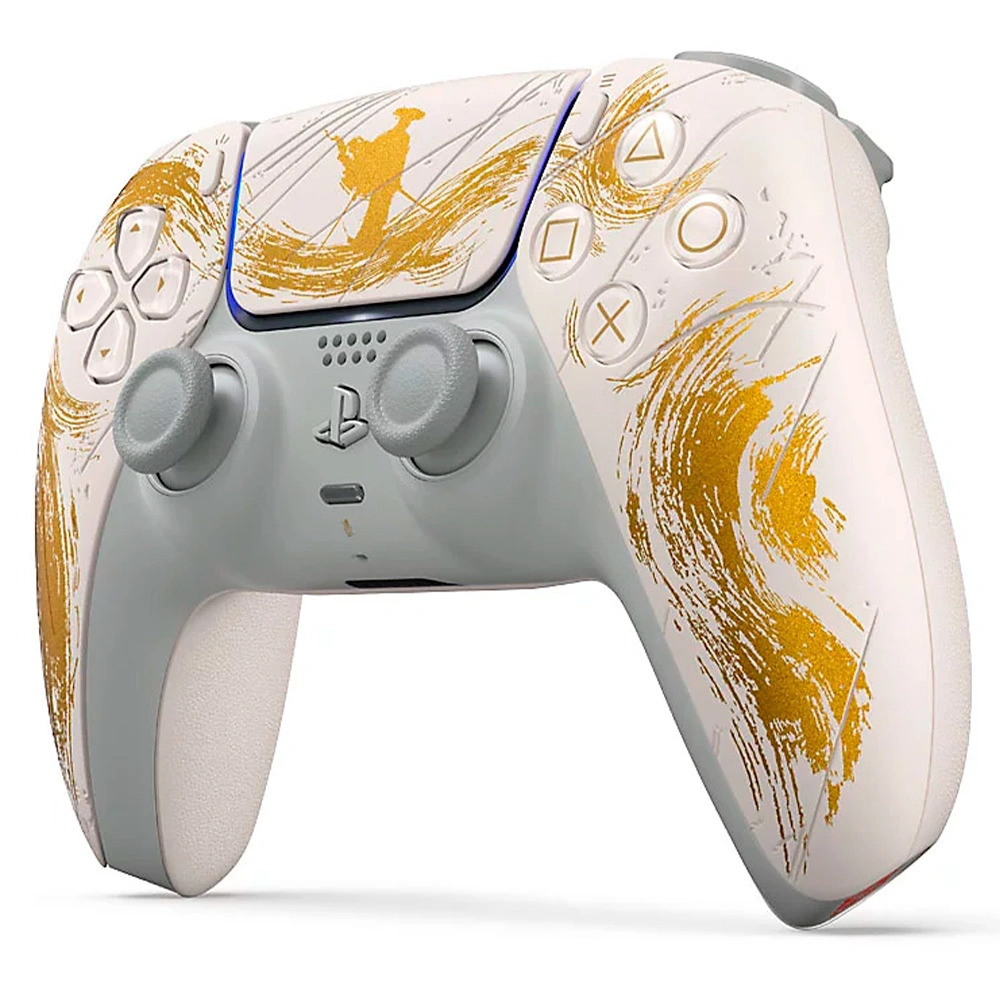 Контроллер для консоли Sony PS5 DualSense Controller Ghost Of Yotei Gold Limited Edition - фото 4