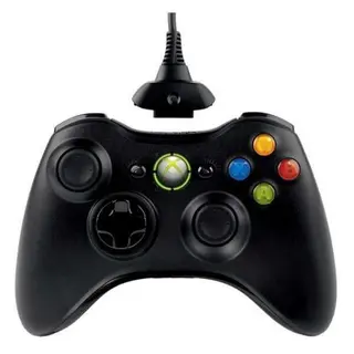 Игровой джойстик Microsoft Xbox 360 Controller Black + Charge and Play
