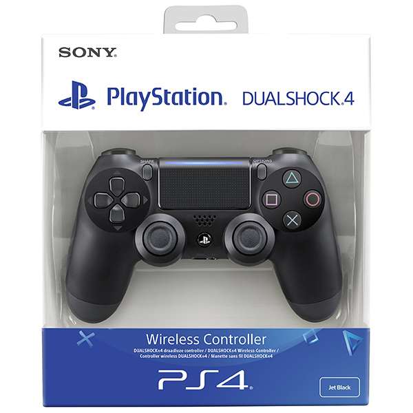 PlayStation 4 консоліне арналған контроллер DualShock Black V2 (PS719870357) CUH-ZCT2E