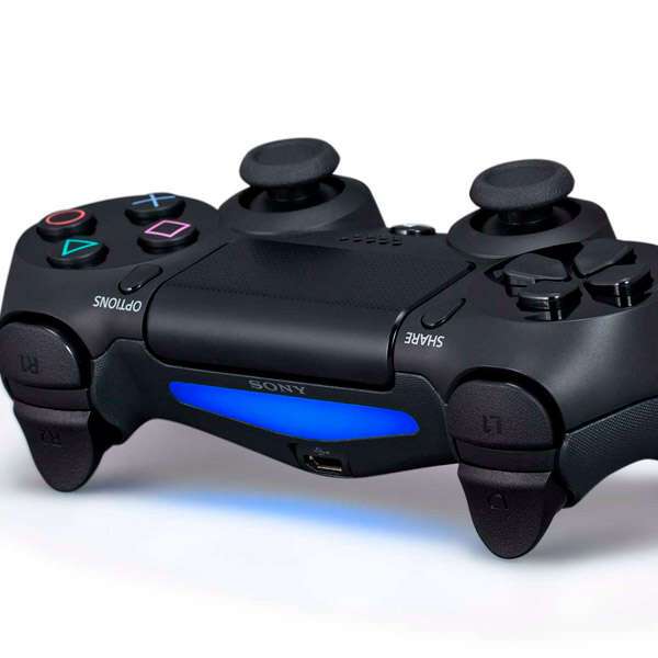 PlayStation 4 консоліне арналған контроллер DualShock Black V2 (PS719870357) CUH-ZCT2E