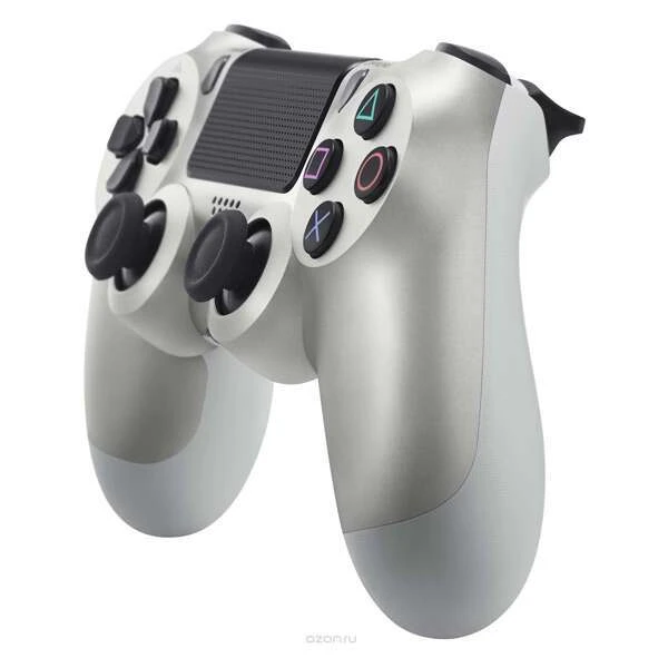 Джойстик PlayStation DualShock 4 v2 Silver (CUH-ZCT2E) - фото 3