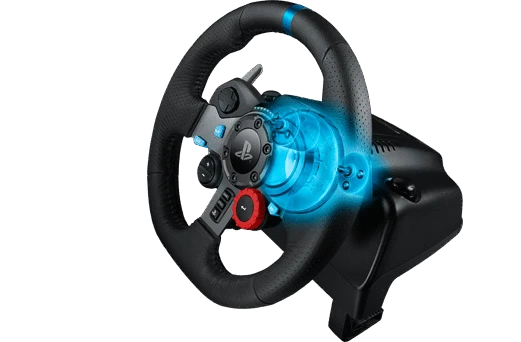 Руль для игровых консолей Logitech Driving Force Racing Wheel для PS4,PS3,PC - фото 3