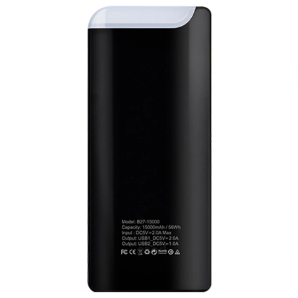 Power bank Hoco B27 Pusi 15000mAh Black - фото 3