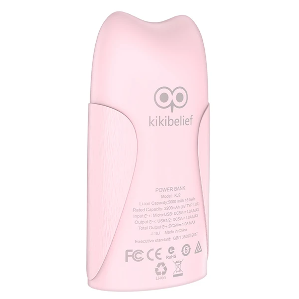 Power bank Hoco KJ2 5000mAh Pink - фото 3