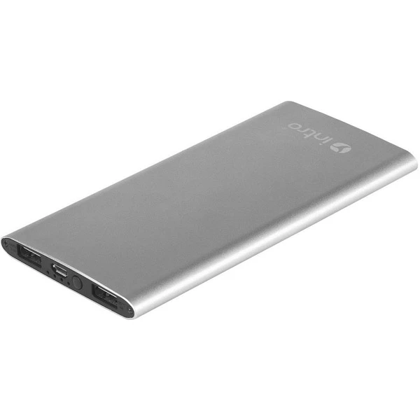Power bank Intro 6000mAh PB06S Silver - фото 2
