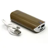 Power bank PowerPlant PP-LA9005 5200mAh Brown - фото 2