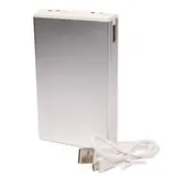 Power Bank PowerPlant PB-LA9256, 13000mAh, серебристый - фото 3