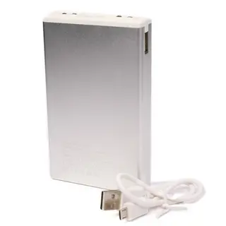 Power Bank PowerPlant PB-LA9256, 13000mAh, серебристый