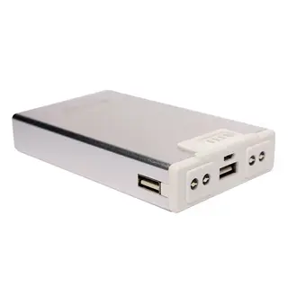 Power Bank PowerPlant PB-LA9256, 13000mAh, серебристый