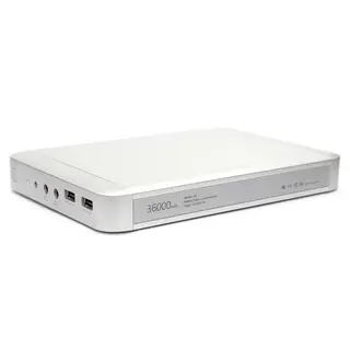 Power Bank PowerPlant K3 для Аpple MacBook, 36000mAh, белый