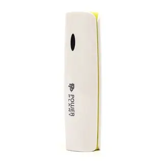 Power Bank PowerPlant PB-LA9223, 2600mAh, бело-желтый