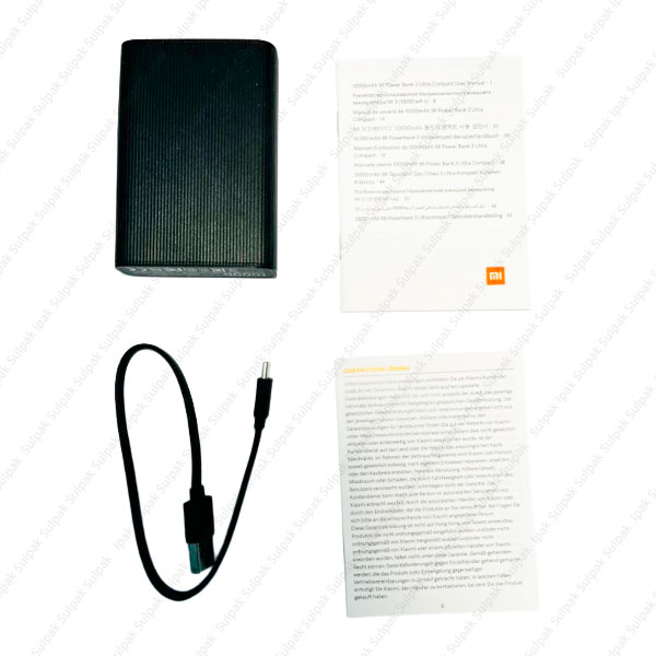 Power bank Xiaomi Mi 10000Ah Mi Power Bank 3 Ultra compact Black