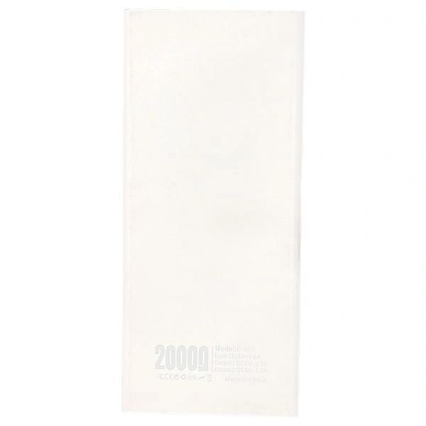 Power Bank Ecusin 20000 мАh 3.7V White - фото 3