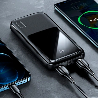 Портативная зарядка Usams US-CD163 PB58 10000mAh Black