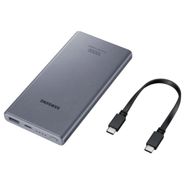 Power Bank Samsung 10000mAh EB-P3300XJRGRU Dark Gray - фото 4