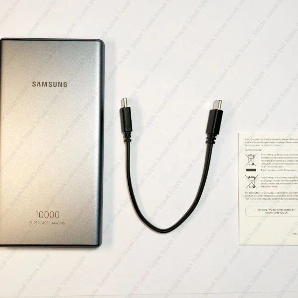 Power Bank Samsung 10000mAh EB-P3300XJRGRU Dark Gray - фото 6