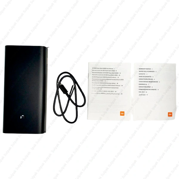 Power bank Xiaomi Mi 50W 20000mAh BHR5121GL Black - фото 9