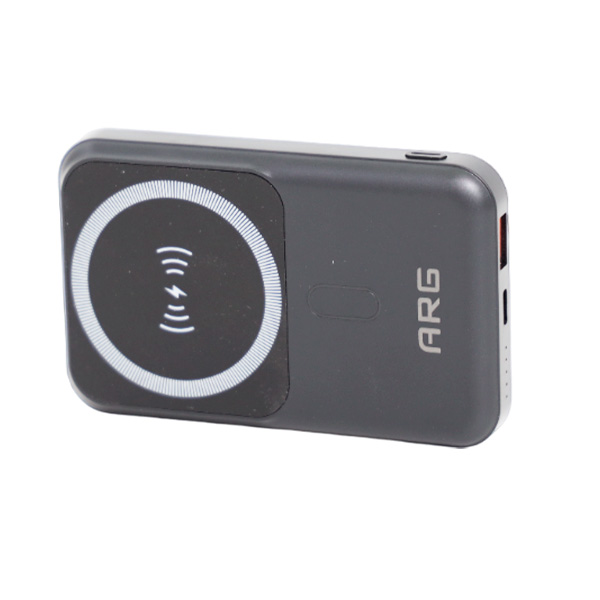 Power Bank ARG 10000mAh Black Wireless (ARG10000TP053-A) - фото 4