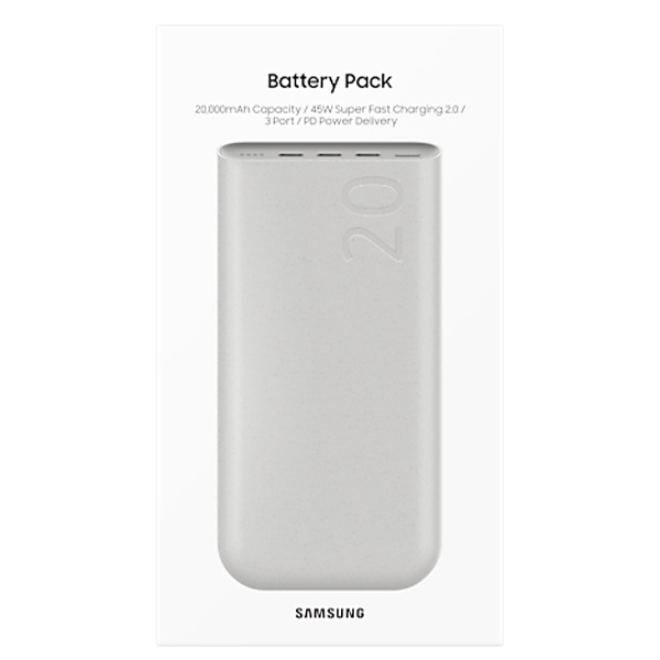 Power bank Samsung 20 000mAh Battery Pack P4520 (EB-P4520XUEGRU) - фото 7