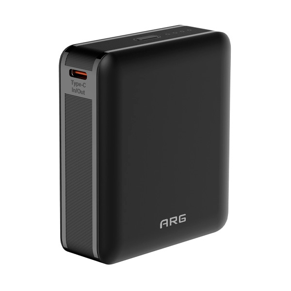 Комплект Power Bank ARG 10000mAh Black (ARG10000TB10) + Смартфон Honor X8c 8/256 Midnight Black - фото 2